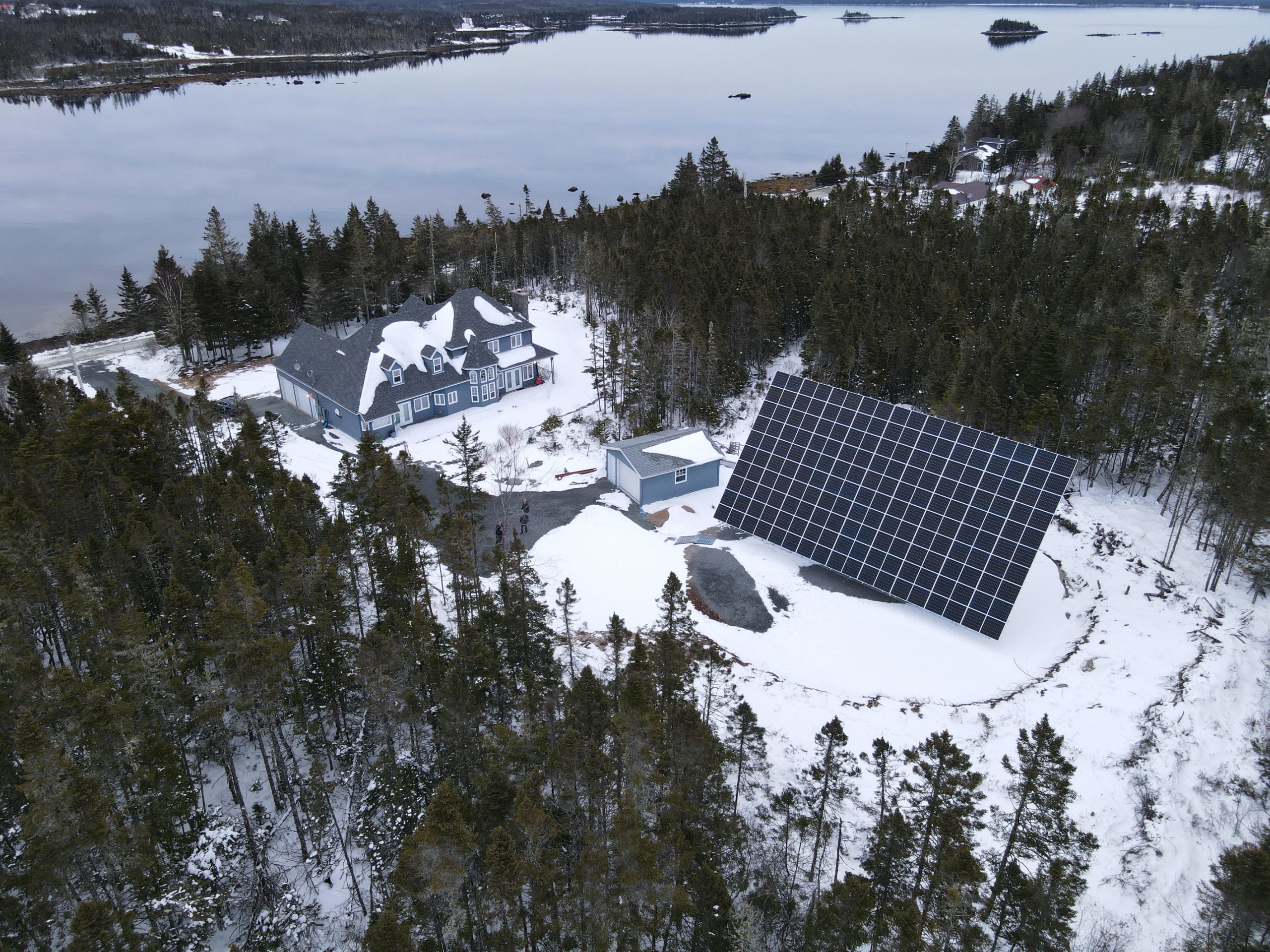 A Case Study for Northern residential estate owners to reduce electricity cost by installing a Mechatron gearless dual-axis solar tracker: Mildenberger Estate, Halifax, Canada.